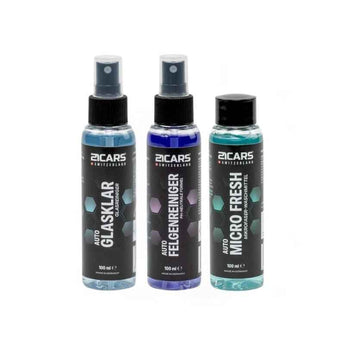 21CARS Reinigung und Pflege Starter Set | 3x 100ml