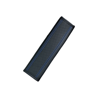 Auto Sicherheitsgurt Schutzpolster | 23 × 6,5cm Schwarz/Blau