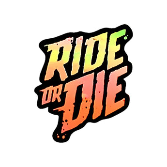 Autoaufkleber Ride or Die Mehrfarbig