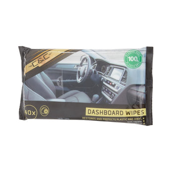 C&C Kunststoffpflege & Reinigungstücher | 40er-Pack