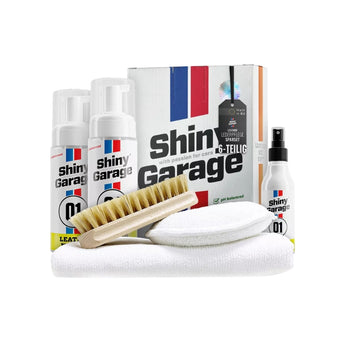 Shiny Garage Leather Kit Soft Lederpflege Set | 5-teilig