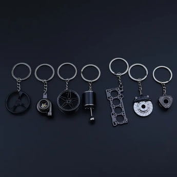 Auto Tuning Schlüsselanhänger Set | 7-teilig