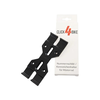 Click4Bike Klick Kennzeichenhalter | Motorrad