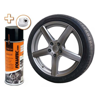 Foliatec Grau Metallic Matt Sprühfolie 400ml - Auduro.ch