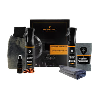 Herrenfahrt Cockpit und Innenraum Set Geschenkbox | 7-teilig