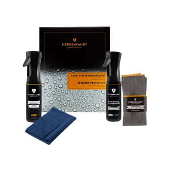 Herrenfahrt Lack- & Glasversiegelung Set Geschenkbox | 4-teilig